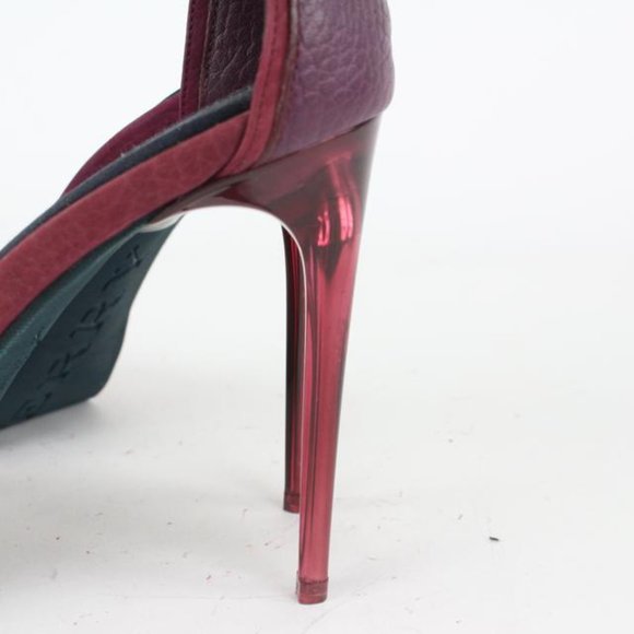 Burberry Bordeaux Berry Larkspur Platform 220bur71